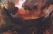 John Martin The Great Day of His Wrath oil
